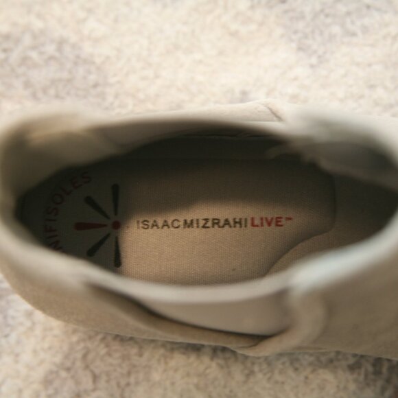 Isaac Mizrahi Live Women's Gloria Chelsea Boots, Size 6, Gray - Picture 4 of 4